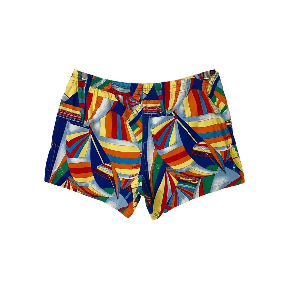 GOTTEX Shorts L 3.5”Ins Swim Air-Balloon Abstract Multi Colorful Pocket Lined